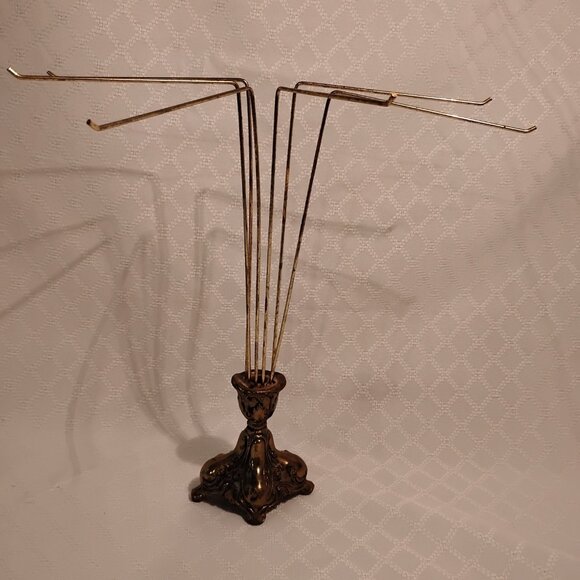 Vintage Brass Hand/Guest Towel Holder - Picture 1 of 10